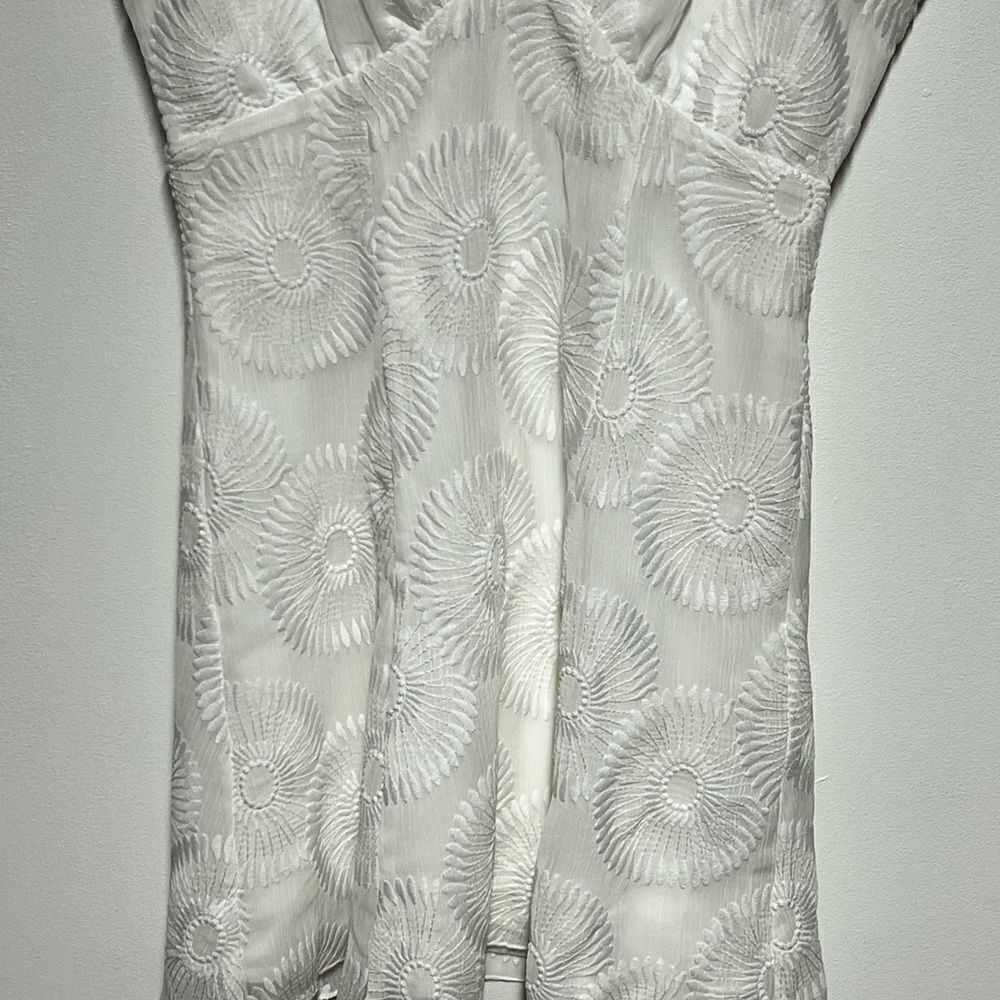 House of Harlow 1960 x REVOLVE Charleigh Embroidered Lace Mini Dress White XS - Picture 10 of 11